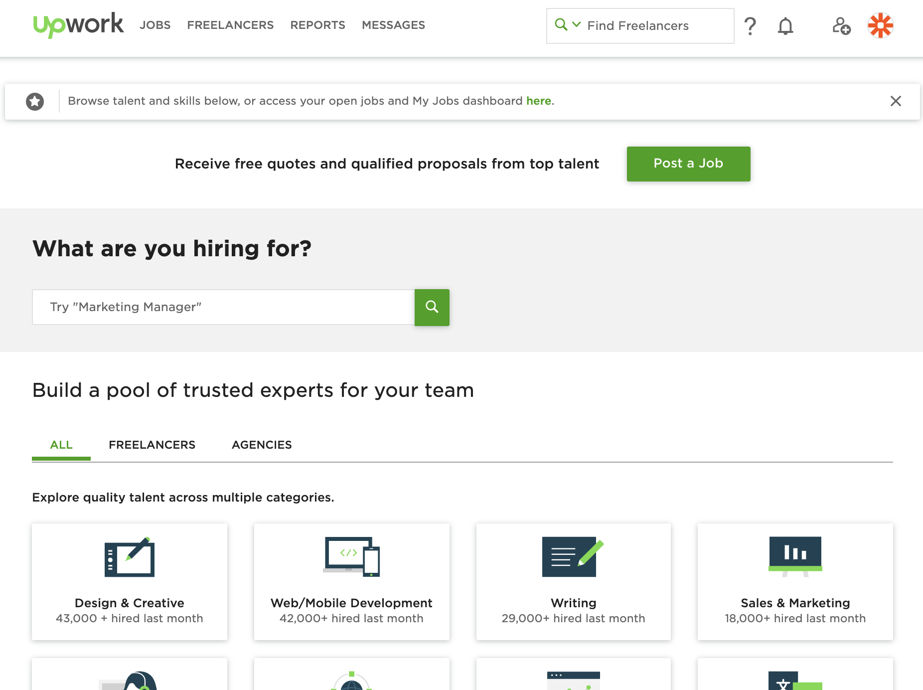 upwork-dashboard